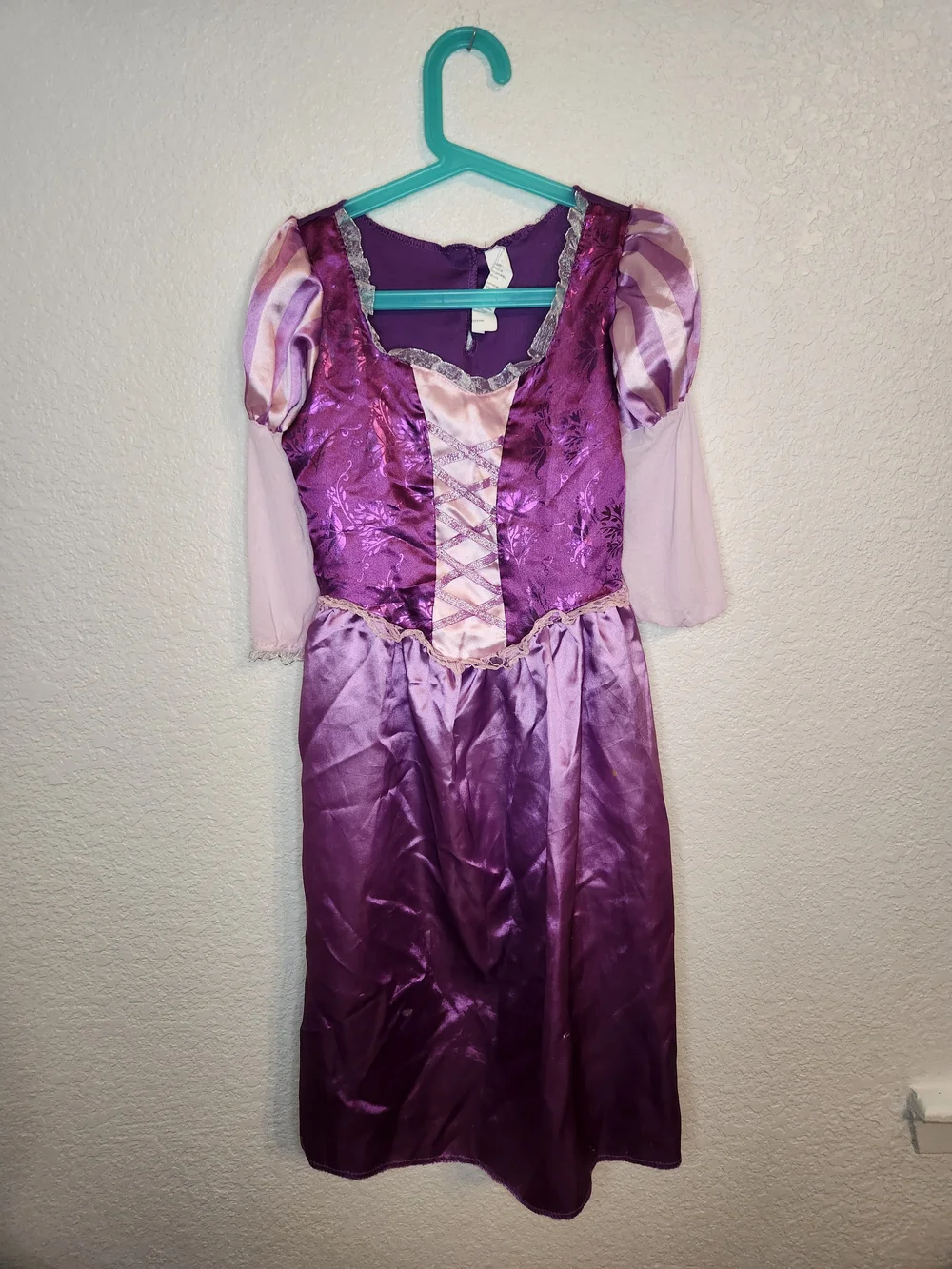 Disney Rapunzel Tangled Costume Purple Pink Dress Child Size 4 6 6x Princess